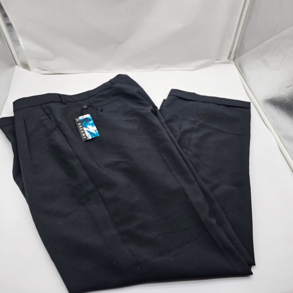 Men's NWT Dress Pleated Pants With Cuff Fit Flex Size 2X (43-45) Dreams